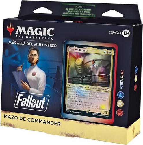 Magic The Gathering Fallout Commander Deck Science! Español