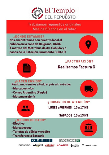 Imagen 3 de 5 de Frente Estufa Orbis