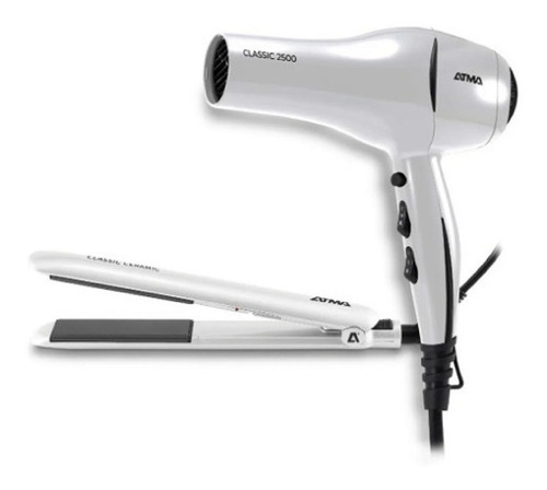 Atma Ck4015p Combo Belleza Secador + Planchita De Pelo