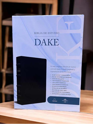 Biblia De Estudio Dake Con Entrega Inmediata En Caja 