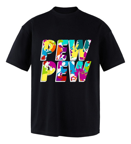 Playera De Hombre Con Letras Abstractas