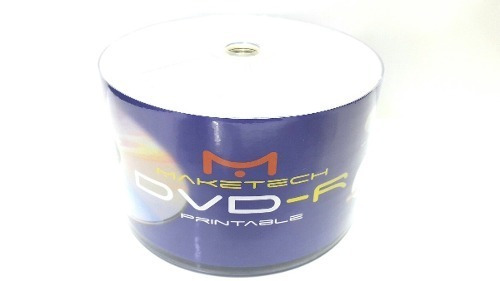 Disco virgem DVD-R Maketech de 16x por 50 unidades