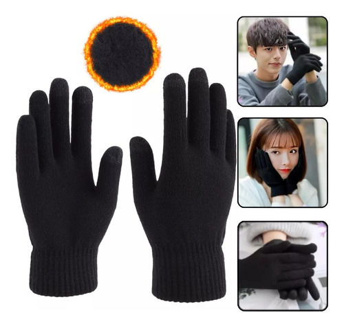 Guantes Unisex Hombre Mujer Invierno Frio Abrigo Oferta 