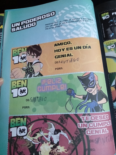 Ben 10 El Secreto De Omnitrix Con Stickers Súper Juegos N° 1 (Usado)