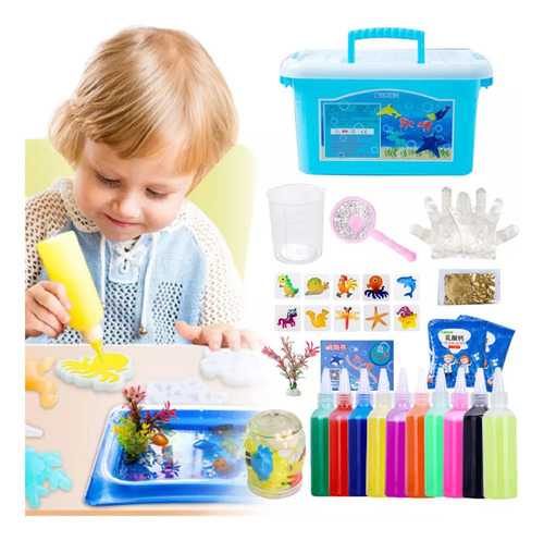Brinquedo Diy Para Crianças Magic Water Elf 3d Toy