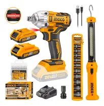 Comprar Llave De Impacto Brushless 1\u002F2 20v Dados Impacto + Linterna