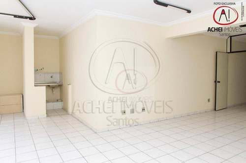 Imagem 8 de 14 de Sala Comercial Com 1 Cozinha, 1 Banheiro, 1 Vaga, À Venda, 65 M² Por R$ 200.000 - Vila Matias - Santos/sp - Sa0541