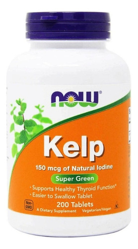 Kelp 200 Capsulas Now - Aldea Nativa