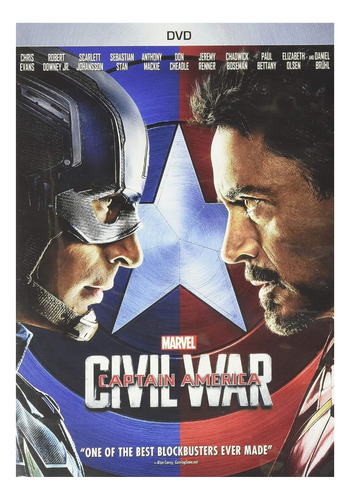 Capitan America Civil War Marvel Importada Pelicula Dvd