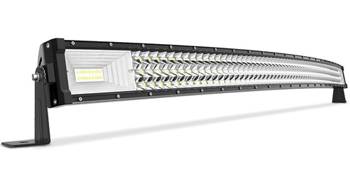 Barra Luz Led Autosaver88 Curvada 50 Triple Hilera 7d Lm