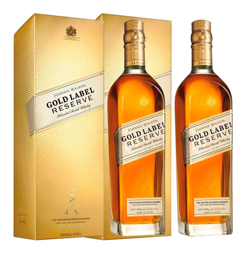 Whisky Johnnie Walker Gold Label 750ml X2 Unidades