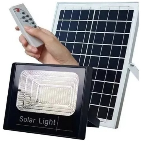 2 X Reflector 176led Panel Solar C/remoto 100w Envio Gratis 