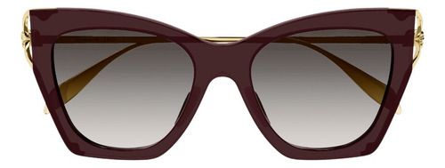 Lentes De Sol Alexander Mcqueen Cat Eye Am0375s Mujer