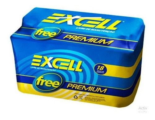 Bateria Excell 50 Amp - 15 Meses De Garantia