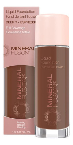 Base Mineral Fusion De Cobertura Total Deep 7, 30 Ml, Vegana