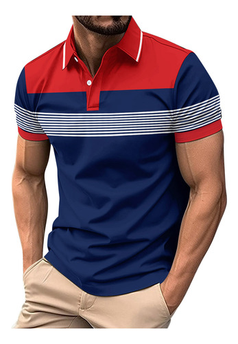 Camiseta Casual J Para Hombre, Color Liso, Cuello Vuelto, Sh