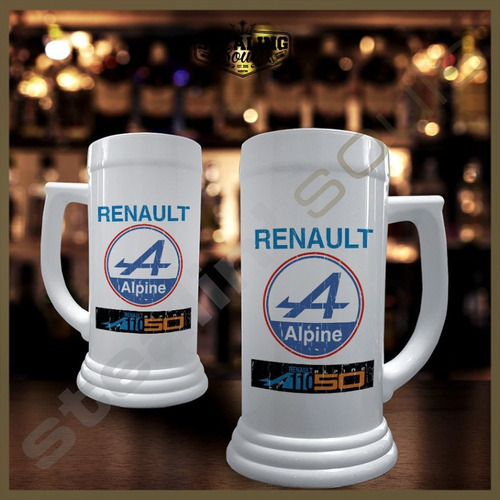 Chopp Plastico Cerveza | Renault #007 | Sport Gti Williams