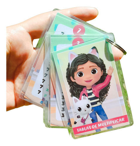 Llaveros Personalizados Shalom X15 Unidades 9cm Gabi Y Su Casa De Muñecas