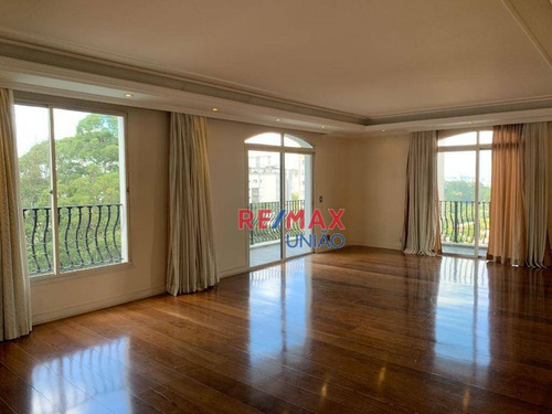 Imagem 3 de 30 de Apartamento Com 4 Dormitórios Para Alugar, 340 M² Por R$ 3.900,00/mês - Vila Andrade - São Paulo/sp - Ap0754