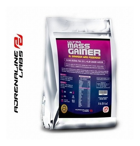 Ultra Mass Gainer 5k Ganador Peso Adrenaline Activationperu