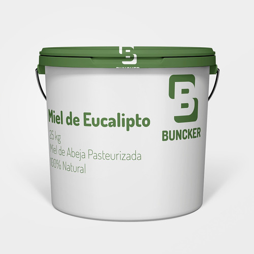 Miel De Eucalipto 100% Natural Del Buncker 25kg