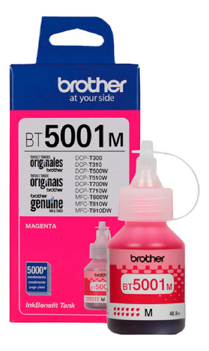 Tinta Brother Magenta 50ml Dcp-t300, Dcp-t500w, Dcp-t700w