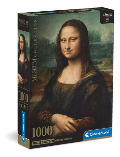 Rompecabezas Mona Lisa Da Vinci (compact Pro-ecología) 1000 