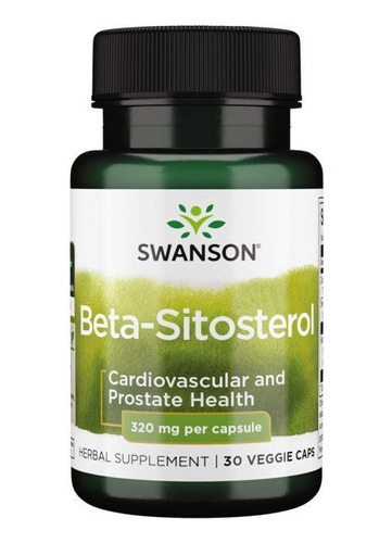 Beta-sitosterol 320 Mg - 30 Cápsulas Veganas Swanson