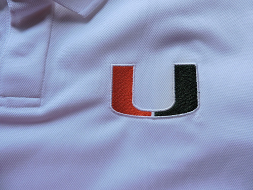 Playera Polo adidas Talla Xl Hombre Ncaa Blanco Hurricanes U (Usado)