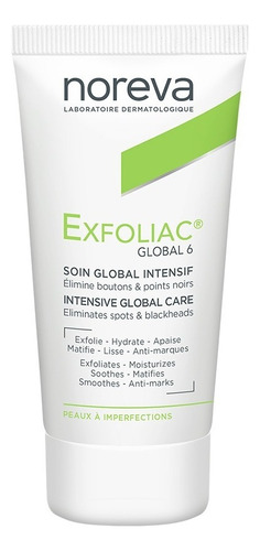 Noreva Exfoliac Global 6 30ml Exfolia, Hidrata, Calma Tipo de piel Normal