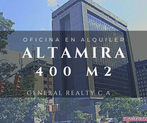 Oficinas En Alquiler Altamira 400 M2