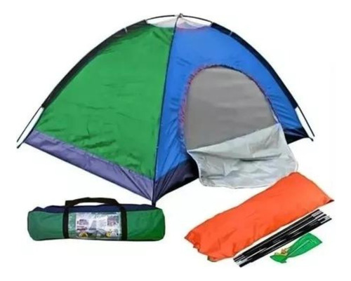 Carpa Camping Para 3 Personas Impermeable 