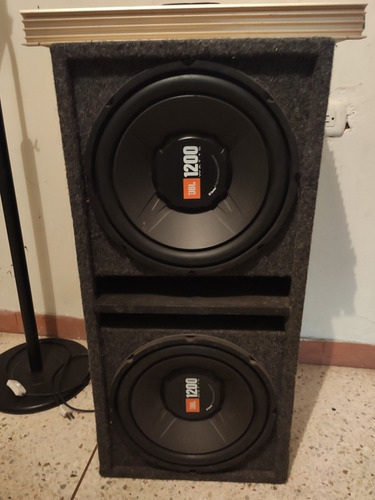 2 Bajos Jbl + Cajón.  Sencillos