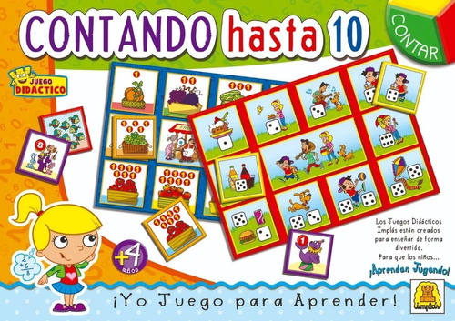 Contando Hasta 10 Juego Didactico Implas - Sharif Express