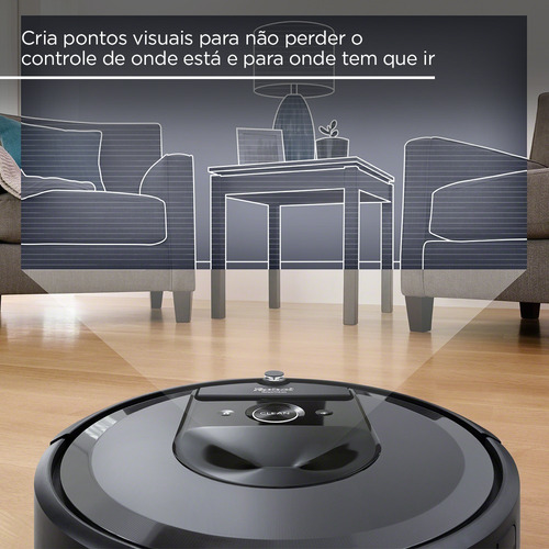 Robô Aspirador De Pó Inteligente Roomba® I7+ Irobot