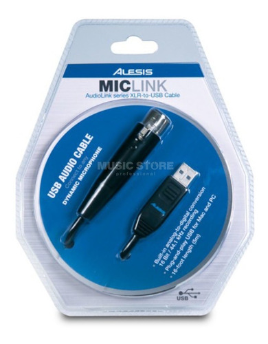 Adaptador Para Microfonos  Alesis Miclink 