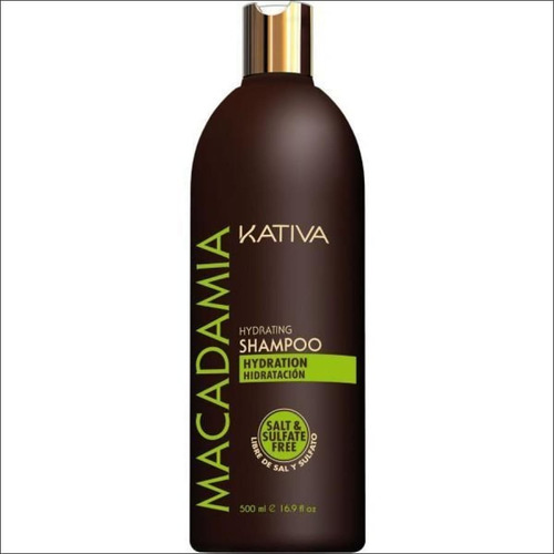 Shampoo Kativa Macadamia 500ml - Ml A $58