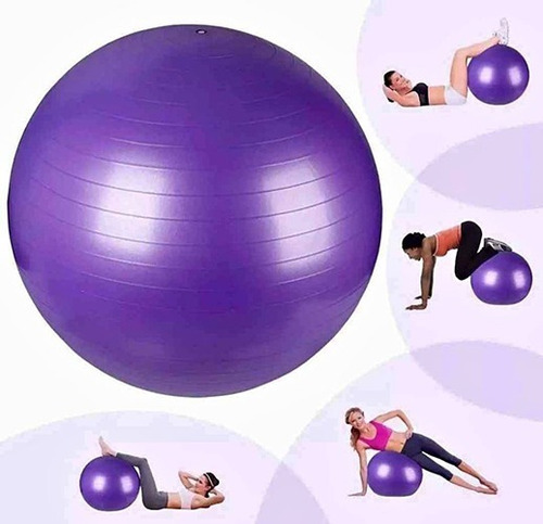 Imagen 2 de 2 de Bola De Gimnasio 65cm Con Bomba Model Ls3222-65
