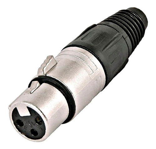 Neutrik Nc3fx-d Conector Ficha Canon Xlr 3p Hembra A Cable