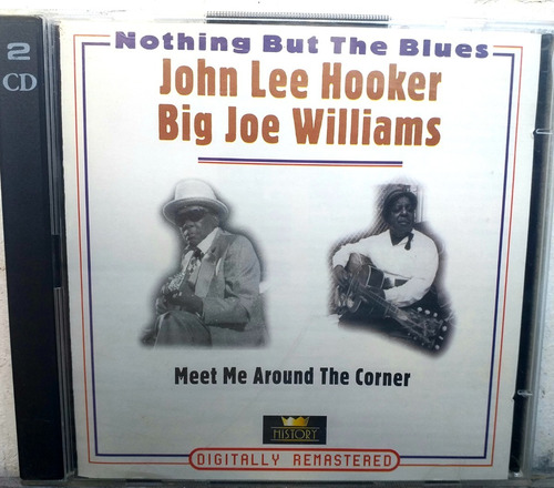 John Lee Hooker / Big Joe Williams - 2 Cd Aleman 1994 Blues