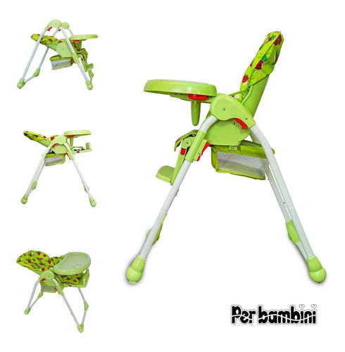 Imagen 6 de 8 de Silla De Comer Reclinable