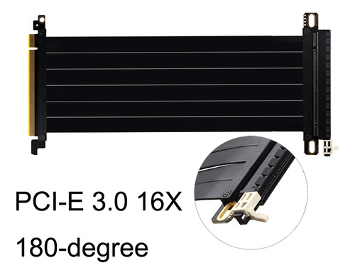 Cable De Extensión De Tarjeta Gráfica Pci-e 3.0 16 X 90 Grad