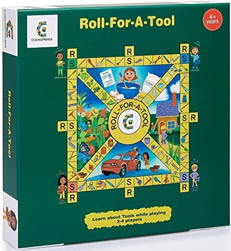 Juegos De Mesa Roll-for-a-tool Para Niños 8-12,3-5, Juegos F