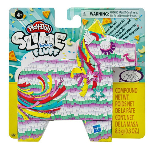 Play Doh Slime Feathery Fluff Piñata Pizza 8.5g Hasbro