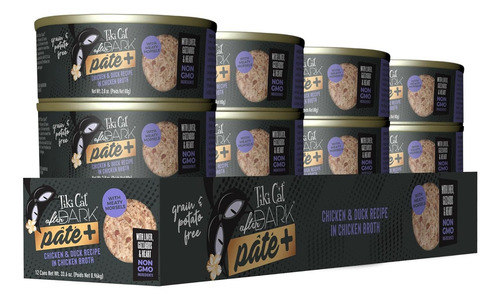 Tiki Cat After Dark Pate Pato Para Gatos 8 Ltas 5.5 Oz