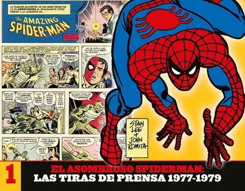Tiras Prensa 1 Asombroso Spiderman, De Lee, Stan. Editorial Panini Comics, Tapa Dura En Español