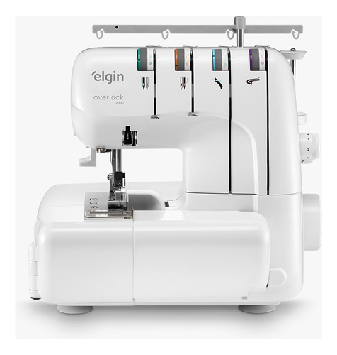 Máquina De Costura Overlock/ultralock Elgin 2000 Cor Branco 110v