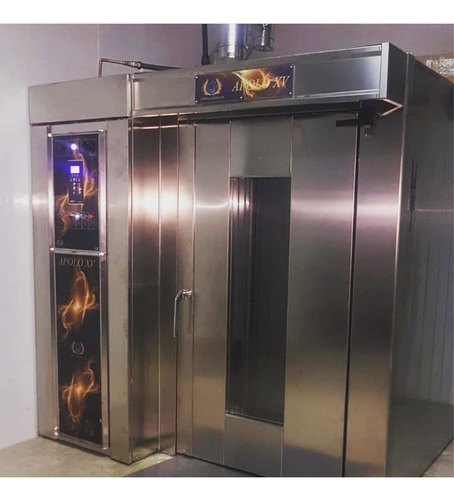 Imagen 10 de 10 de Horno Panadería Rotativo 20 Bandejas Eléctrico Y A Gas