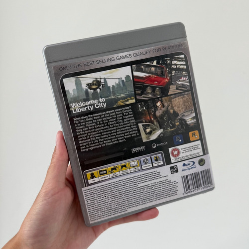 Gta Iv Platinum Ps3 Semi Novo Mídia Física (Recondicionado)