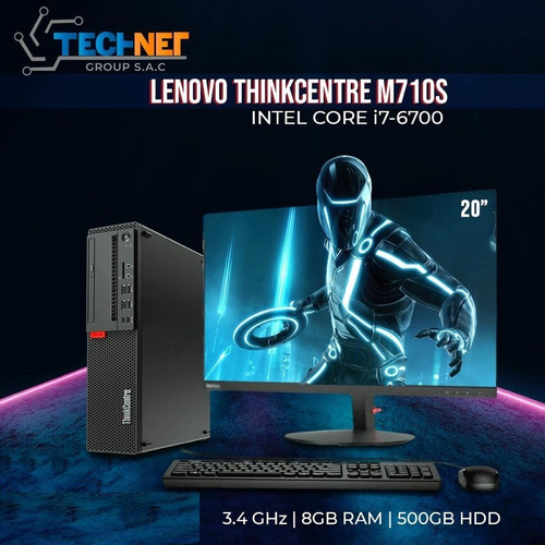 Computador I7 Lenovo Thinkcentre M710s (3.4ghz)
